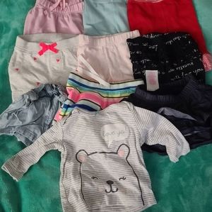 Baby girl clothing bundle